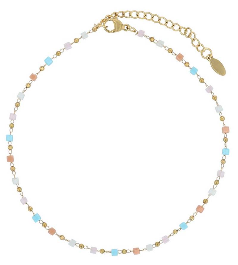 AKZENT Fußkette 5110093 Sommer Must-Have, 4er Pack, Anhänger, Perlen von AKZENT