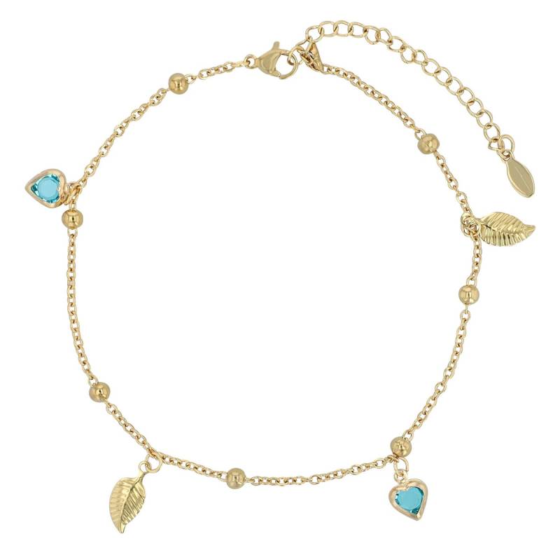 AKZENT Fußkette 5110093 Sommer Must-Have, 4er Pack, Anhänger, Perlen von AKZENT