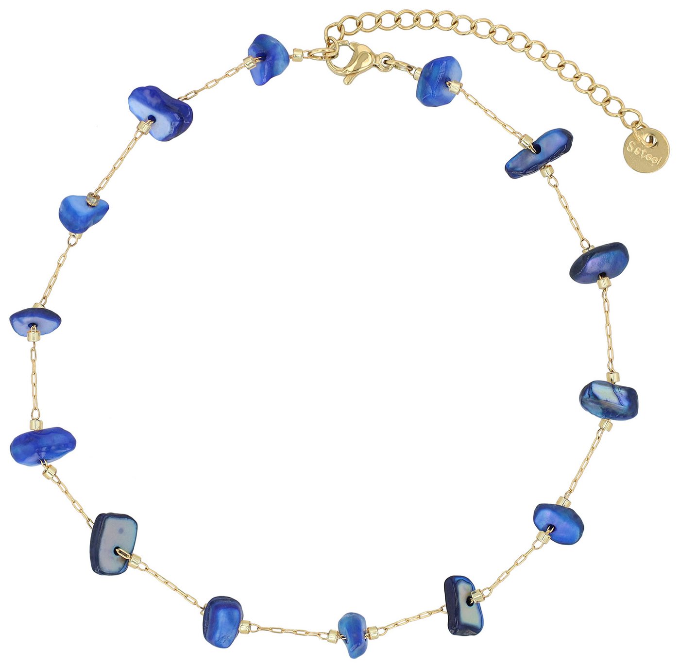 AKZENT Fußkette 5110093 Sommer Must-Have, 4er Pack, Anhänger, Perlen von AKZENT