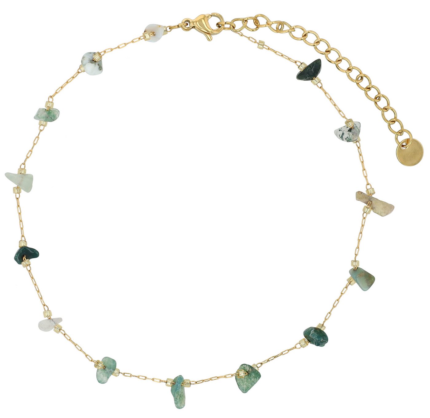 AKZENT Fußkette 5110093 Sommer Must-Have, 4er Pack, Anhänger, Perlen von AKZENT