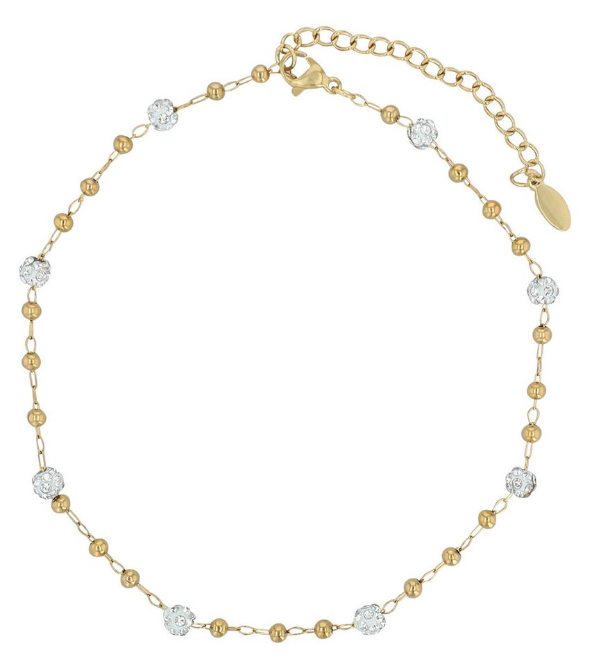 AKZENT Fußkette 5110093 Sommer Must-Have, 4er Pack, Anhänger, Perlen von AKZENT