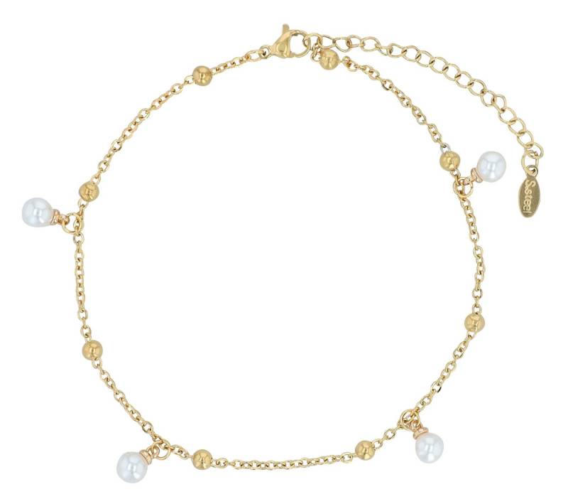 AKZENT Fußkette 5110093 Sommer Must-Have, 4er Pack, Anhänger, Perlen von AKZENT