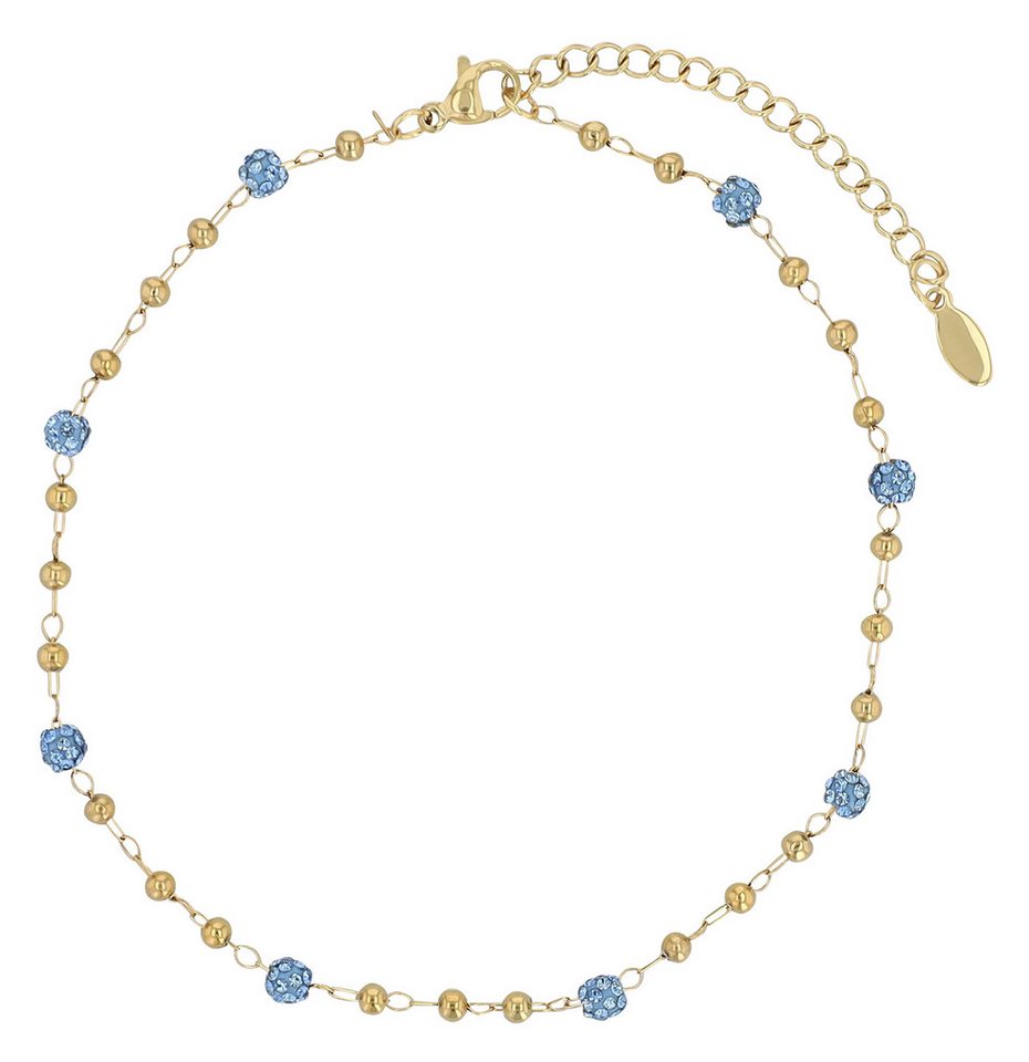 AKZENT Fußkette 5110093 Sommer Must-Have, 4er Pack, Anhänger, Perlen von AKZENT