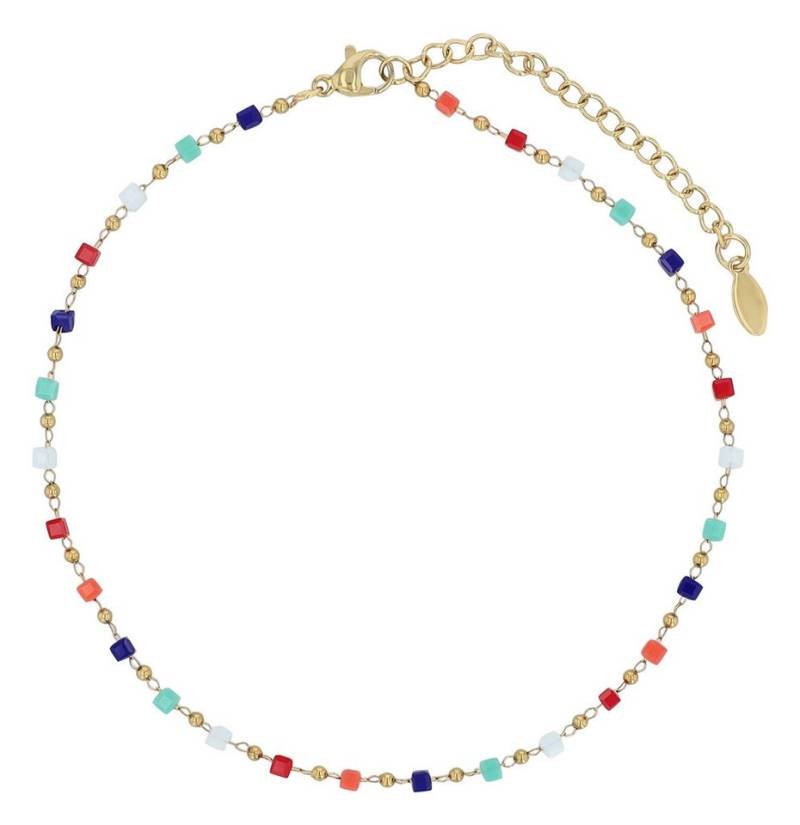 AKZENT Fußkette 5110093 Sommer Must-Have, 4er Pack, Anhänger, Perlen von AKZENT