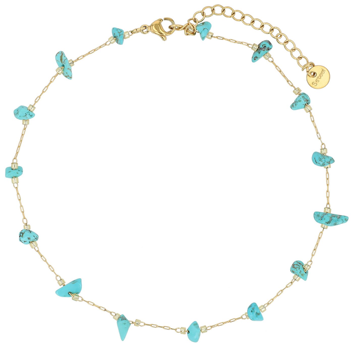 AKZENT Fußkette 5110093 Sommer Must-Have, 4er Pack, Anhänger, Perlen von AKZENT