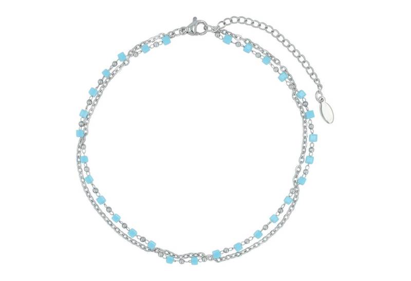 AKZENT Fußkette 5110093 Sommer Must-Have, 4er Pack, Anhänger, Perlen von AKZENT