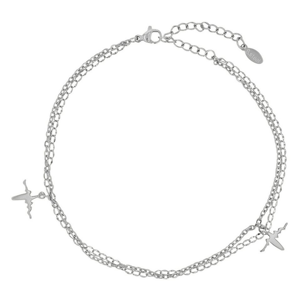 AKZENT Fußkette 5110093 Sommer Must-Have, 4er Pack, Anhänger, Perlen von AKZENT