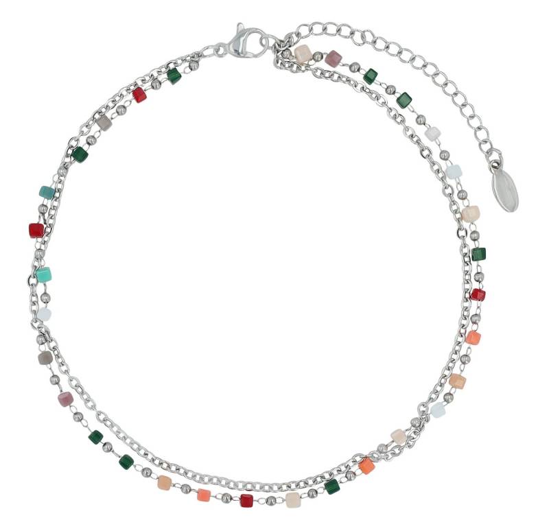 AKZENT Fußkette 5110093 Sommer Must-Have, 4er Pack, Anhänger, Perlen von AKZENT