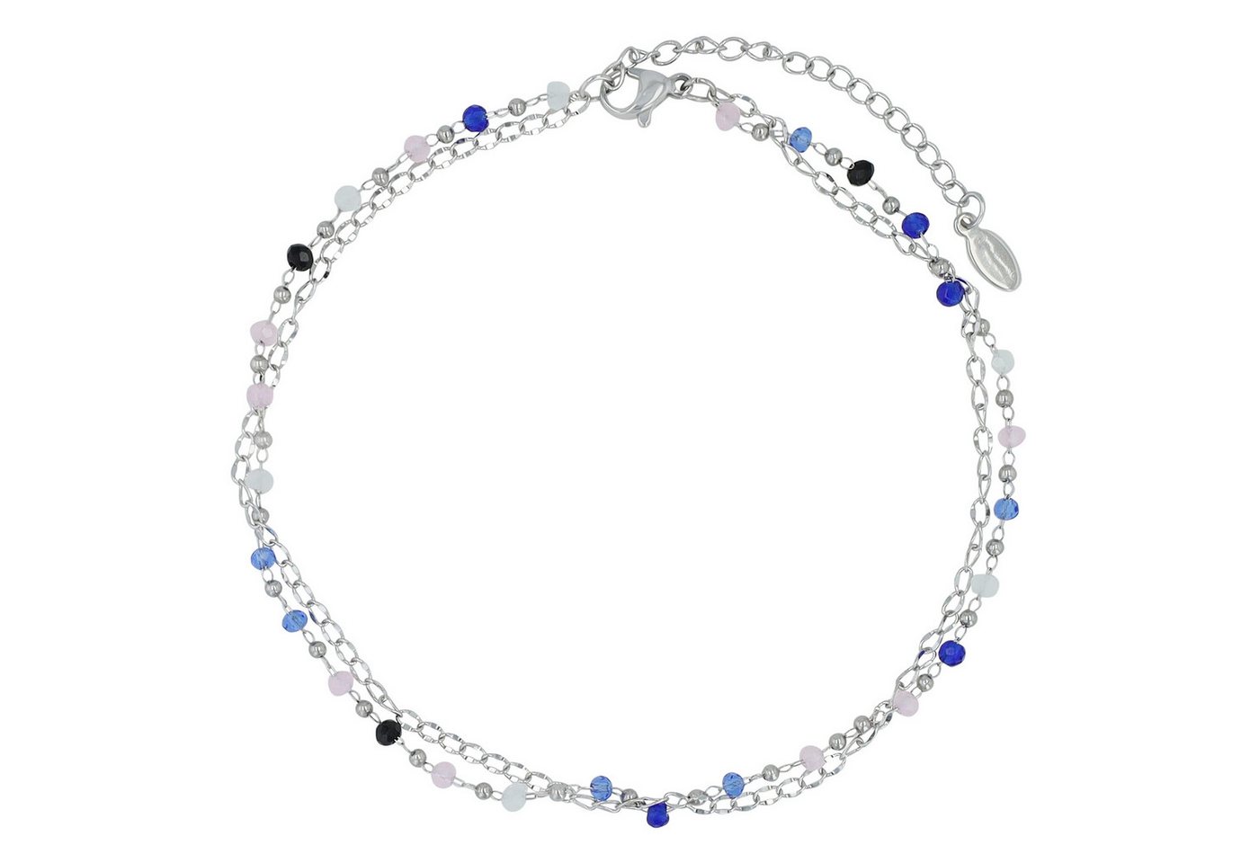 AKZENT Fußkette 5110093 Sommer Must-Have, 4er Pack, Anhänger, Perlen von AKZENT