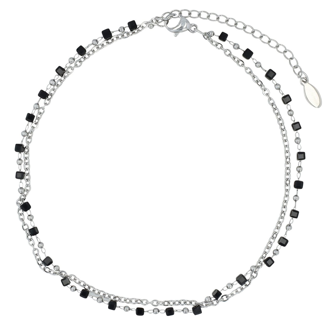 AKZENT Fußkette 5110093 Sommer Must-Have, 4er Pack, Anhänger, Perlen von AKZENT