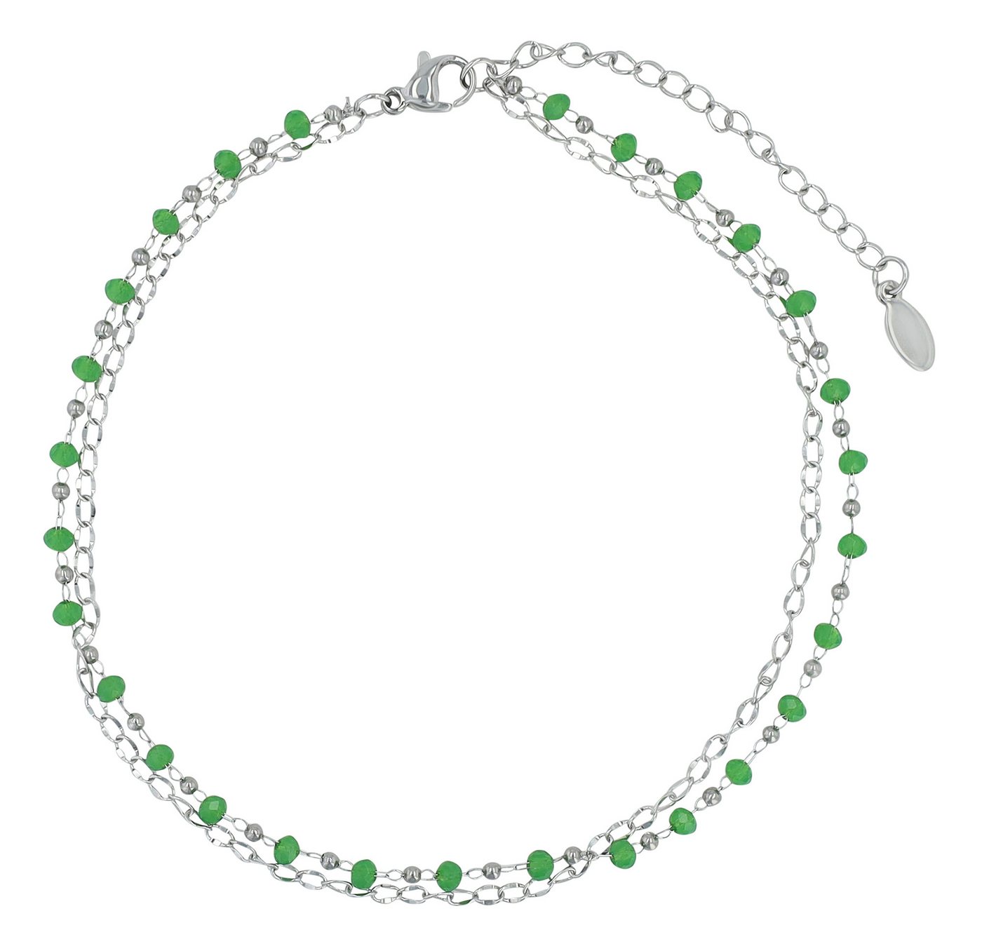 AKZENT Fußkette 5110093 Sommer Must-Have, 4er Pack, Anhänger, Perlen von AKZENT