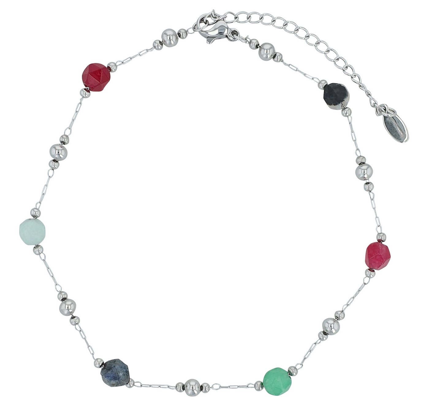 AKZENT Fußkette 5110093 Sommer Must-Have, 4er Pack, Anhänger, Perlen von AKZENT