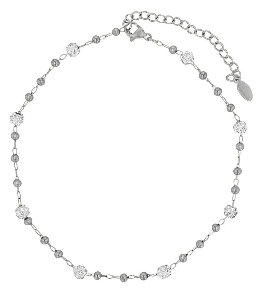 AKZENT Fußkette 5110093 Sommer Must-Have, 4er Pack, Anhänger, Perlen von AKZENT