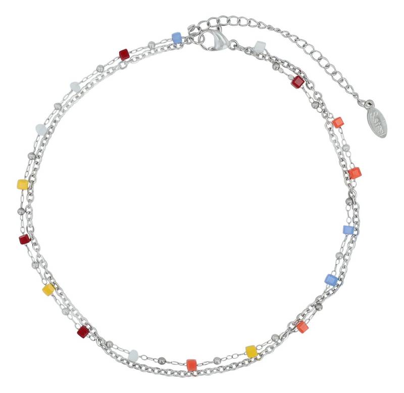 AKZENT Fußkette 5110093 Sommer Must-Have, 4er Pack, Anhänger, Perlen von AKZENT