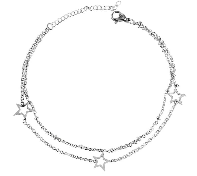 AKZENT Fußkette Svea Edelstahl Fußkette, 24cm + 5cm (Einzeln) von AKZENT