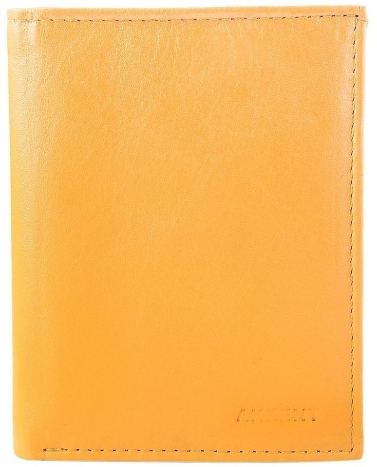 AKZENT Geldbörse Badil Akzent Herren Geldbörse aus Echtleder. Format 10 x 12 cm., Herren GeldbÃ¶rse Hoch Echtleder von AKZENT