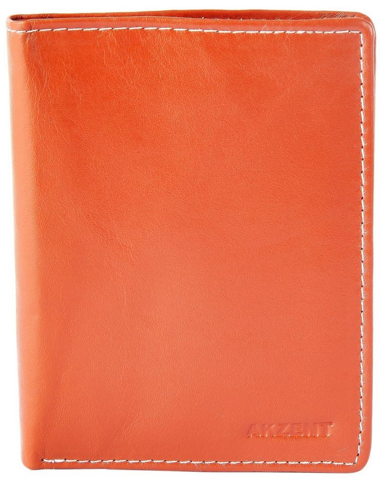 AKZENT Geldbörse Kamil Akzent Herren Geldbörse aus Echtleder. Format 10 x 12 cm., Herren GeldbÃ¶rse Hoch Echtleder von AKZENT