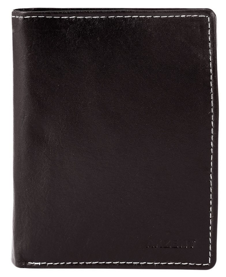 AKZENT Geldbörse Kamil Akzent Herren Geldbörse aus Echtleder. Format 10 x 12 cm., Herren GeldbÃ¶rse Hoch Echtleder von AKZENT