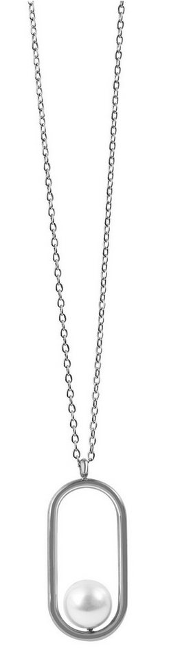 AKZENT Kette mit Anhänger 5010438 Edelstahl silber Damen wasserfest von AKZENT