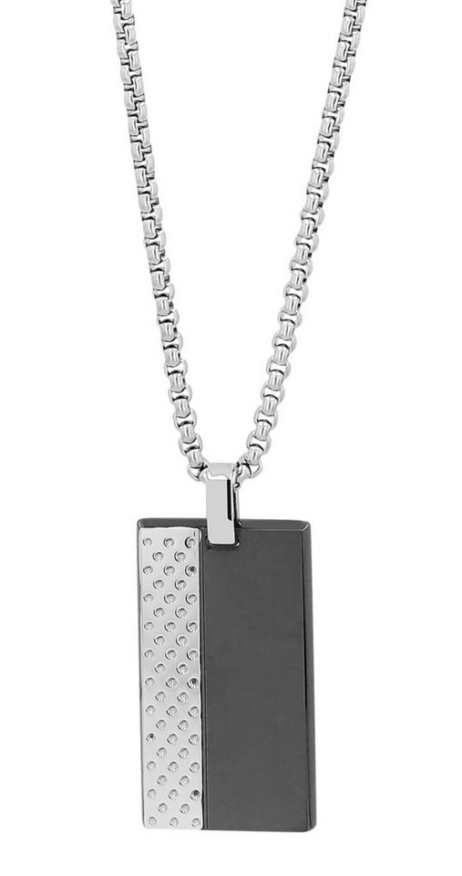 AKZENT Kette mit Anhänger 5010616 Edelstahl silber Damen wasserfest von AKZENT