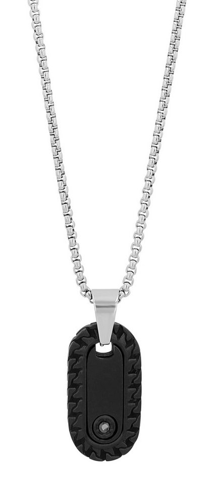 AKZENT Kette mit Anhänger 5010618 Kette mit Anhänger Edelstahl silber Damen wasserfest (Einzeln) von AKZENT