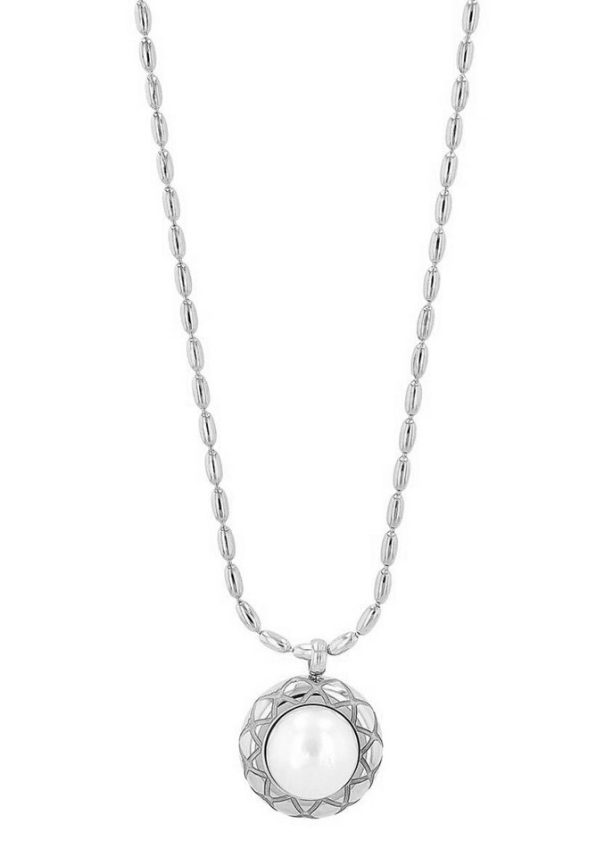 AKZENT Kette mit Anhänger 5010652 Edelstahl silber Damen wasserfest von AKZENT