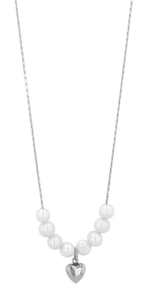 AKZENT Kette mit Anhänger 5010663 Edelstahl silber Damen wasserfest von AKZENT