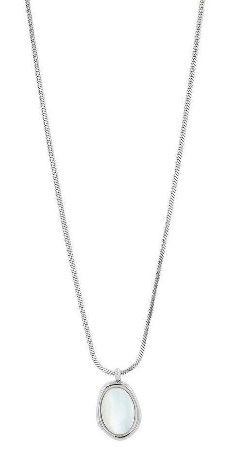 AKZENT Kette mit Anhänger 5010664 Edelstahl silber Damen wasserfest von AKZENT