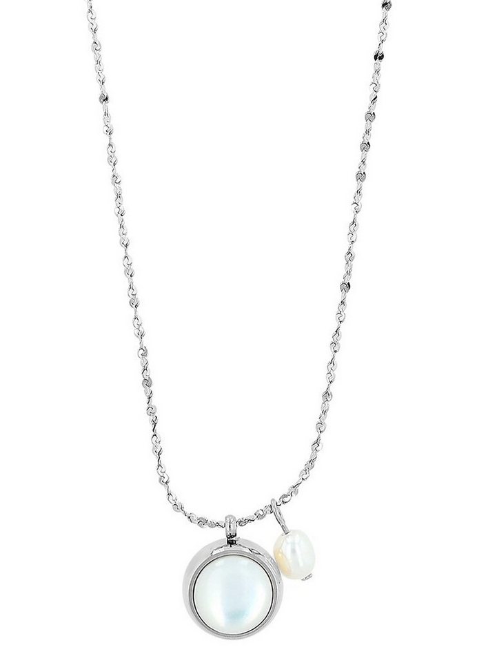 AKZENT Kette mit Anhänger 5010670 Edelstahl silber Damen wasserfest von AKZENT