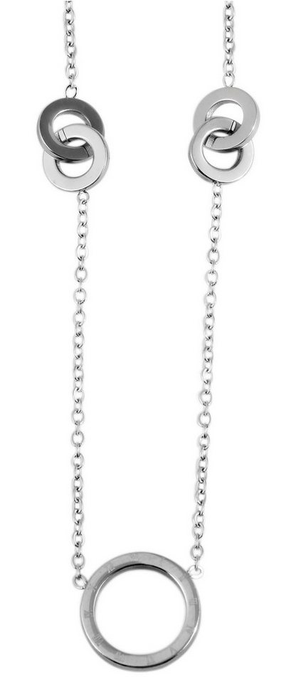 AKZENT Kette mit Anhänger Adelina Edelstahl silber Damen wasserfest, Damen Kette mit AnhÃ¤nger von AKZENT