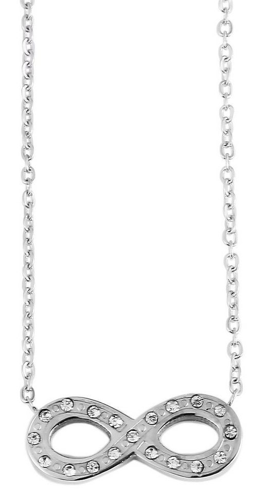 AKZENT Kette mit Anhänger Alvie Edelstahl silber Damen wasserfest, Damen Kette mit AnhÃ¤nger von AKZENT