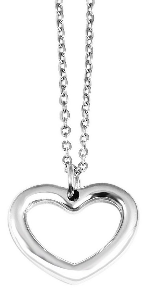 AKZENT Kette mit Anhänger Anele Edelstahl silber Damen wasserfest, Damen Kette mit AnhÃ¤nger von AKZENT