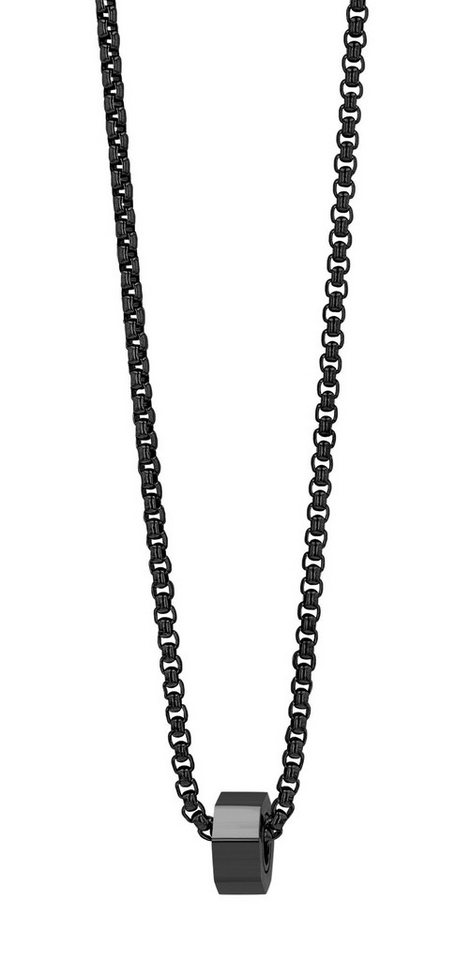 AKZENT Kette mit Anhänger Birger Kette mit Anhänger Edelstahl silber Damen wasserfest (Einzeln, inkl. Schmuckbox) von AKZENT