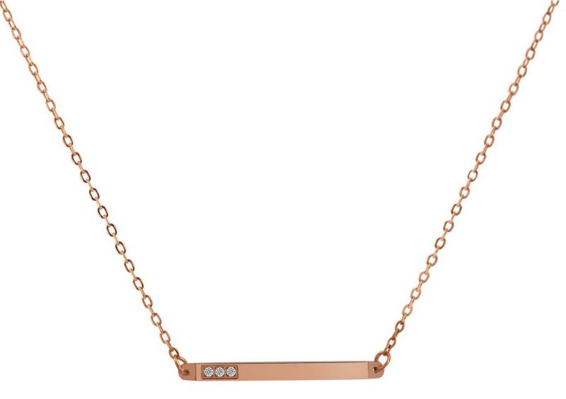 AKZENT Kette mit Anhänger Blanka Edelstahl silber Damen wasserfest, Damen Kette mit AnhÃ¤nger von AKZENT