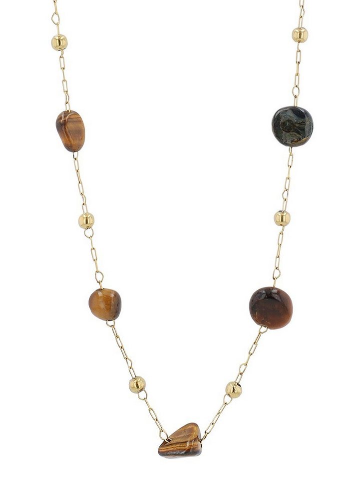 AKZENT Kette mit Anhänger Ceylan Edelstahl gold Damen wasserfest von AKZENT