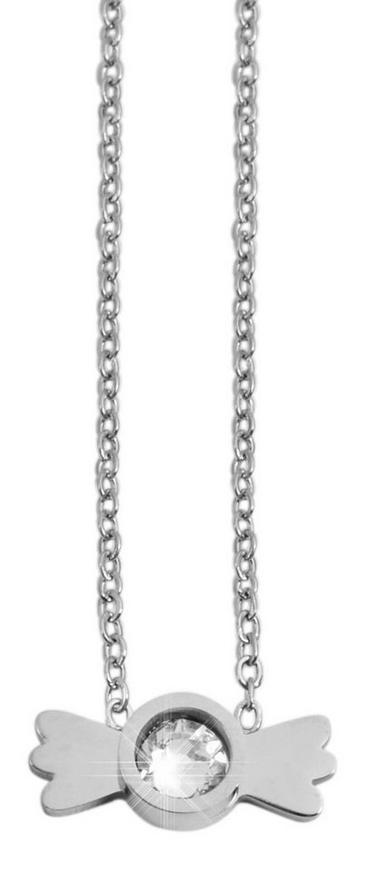 AKZENT Kette mit Anhänger Driton Edelstahl silber Damen wasserfest von AKZENT