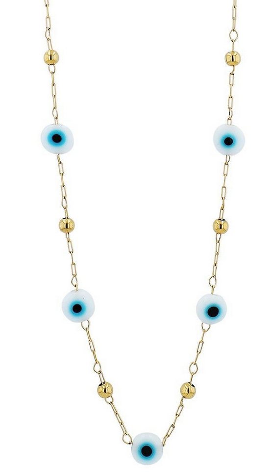 AKZENT Kette mit Anhänger Ecem Edelstahl silber Damen wasserfest von AKZENT