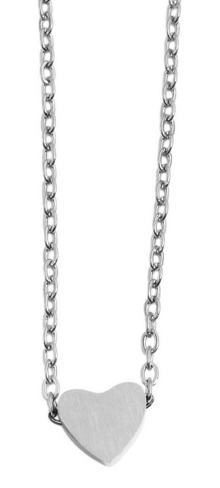 AKZENT Kette mit Anhänger Elodie Akzent Edelstahl Halskette mit Anhänger, Länge: 43+5cm (Einzeln), Damen Kette mit AnhÃ¤nger von AKZENT