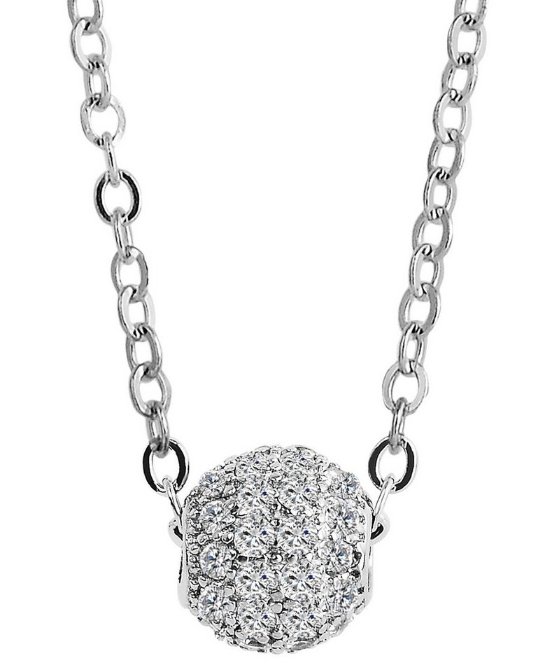 AKZENT Kette mit Anhänger Gracy Silber Damen, Damen Kette mit AnhÃ¤nger von AKZENT