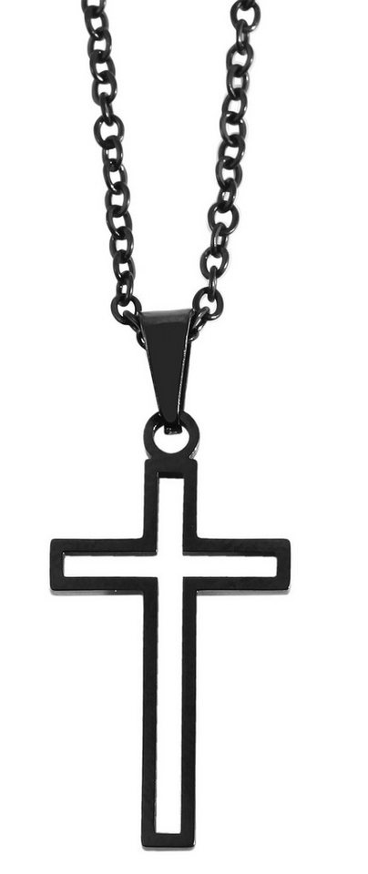AKZENT Kette mit Anhänger Hafsa Kette mit Anhänger Edelstahl silber Damen wasserfest (Einzeln) von AKZENT