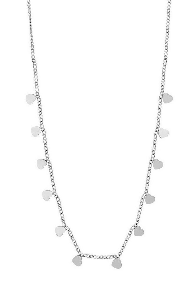 AKZENT Kette mit Anhänger Helin Edelstahl silber Damen wasserfest von AKZENT