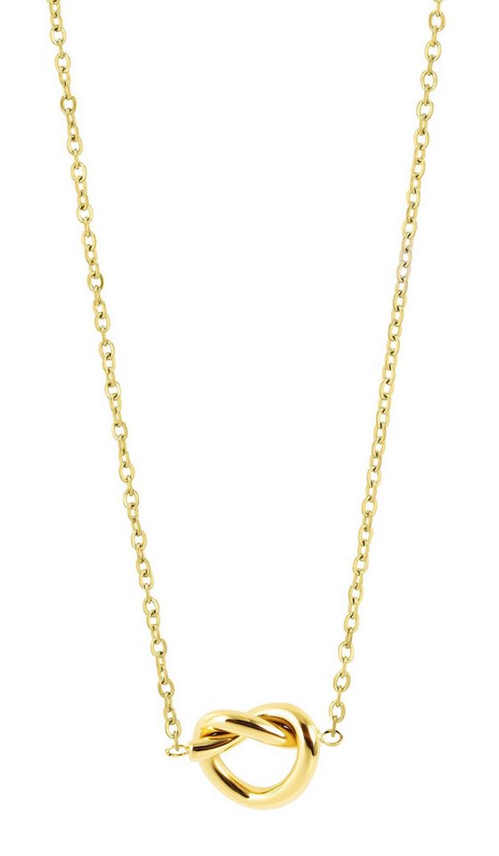 AKZENT Kette mit Anhänger Kris Edelstahl silber Damen wasserfest von AKZENT