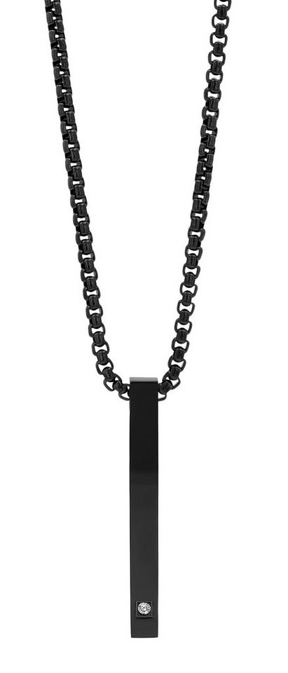 AKZENT Kette mit Anhänger Lamis Kette mit Anhänger Edelstahl silber Damen wasserfest (Einzeln) von AKZENT