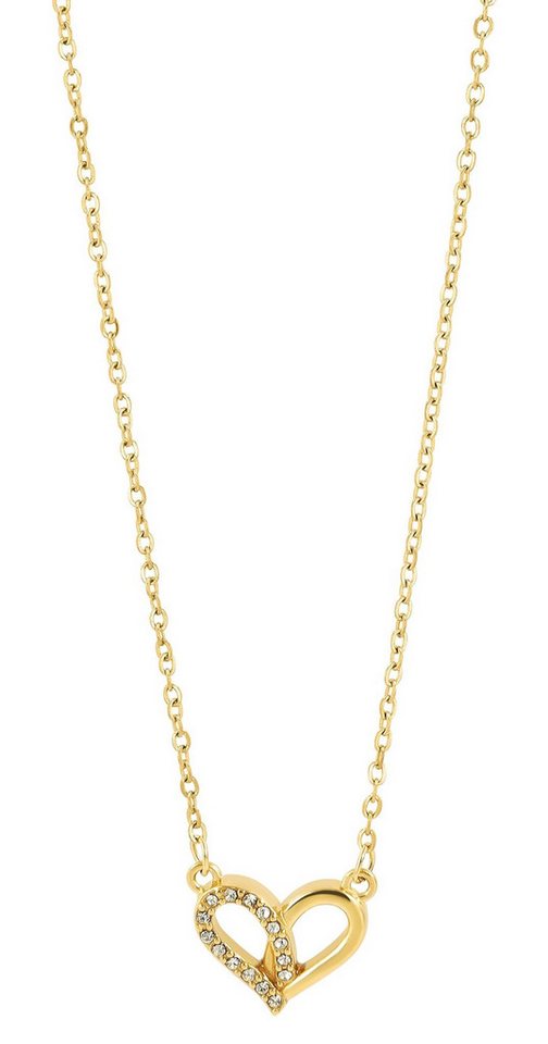 AKZENT Kette mit Anhänger Lavina Edelstahl silber Damen wasserfest (inkl. Schmuckbox), Damen Kette mit AnhÃ¤nger von AKZENT