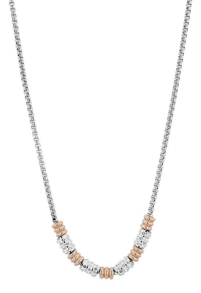 AKZENT Kette mit Anhänger Lorana Edelstahl silber Damen wasserfest von AKZENT