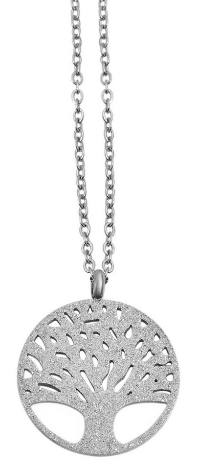 AKZENT Kette mit Anhänger Melyssa Edelstahl silber Damen wasserfest, Damen Kette mit AnhÃ¤nger von AKZENT