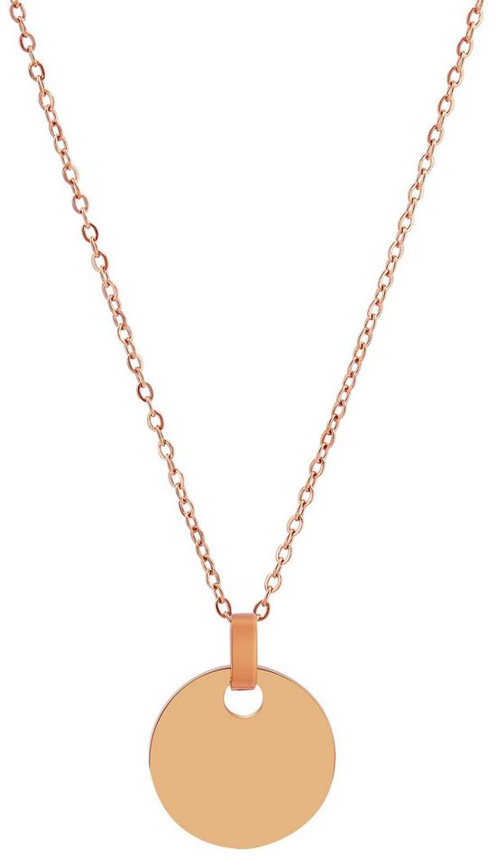 AKZENT Kette mit Anhänger Mony Edelstahl silber Damen wasserfest, Damen Kette mit AnhÃ¤nger von AKZENT