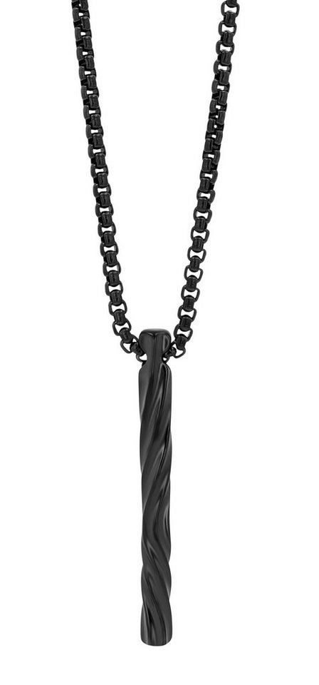 AKZENT Kette mit Anhänger Saffron Kette mit Anhänger Edelstahl silber Damen wasserfest (Einzeln) von AKZENT
