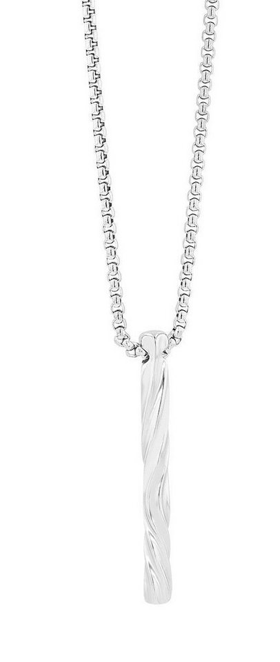 AKZENT Kette mit Anhänger Saffron Edelstahl silber Damen wasserfest von AKZENT