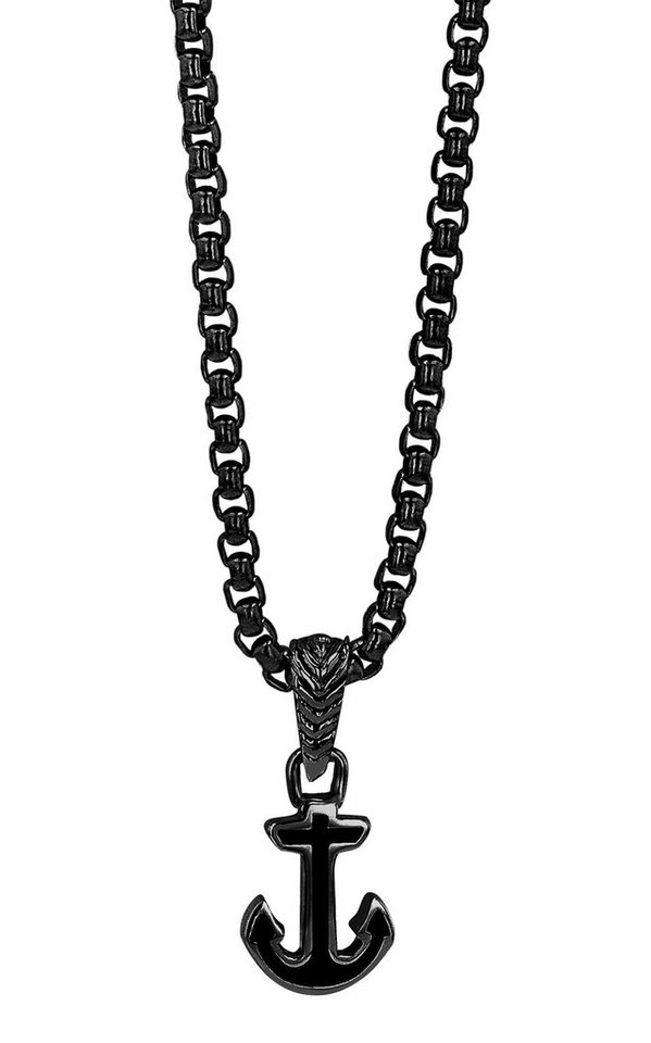 AKZENT Kette mit Anhänger Sea Crest Kette mit Anhänger Edelstahl Damen wasserfest (Einzeln, inkl. Schmuckbox) von AKZENT